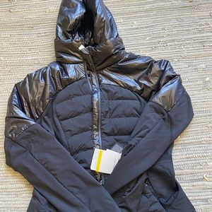 Brand new with tags Lululemon Down for it all jacket *shine